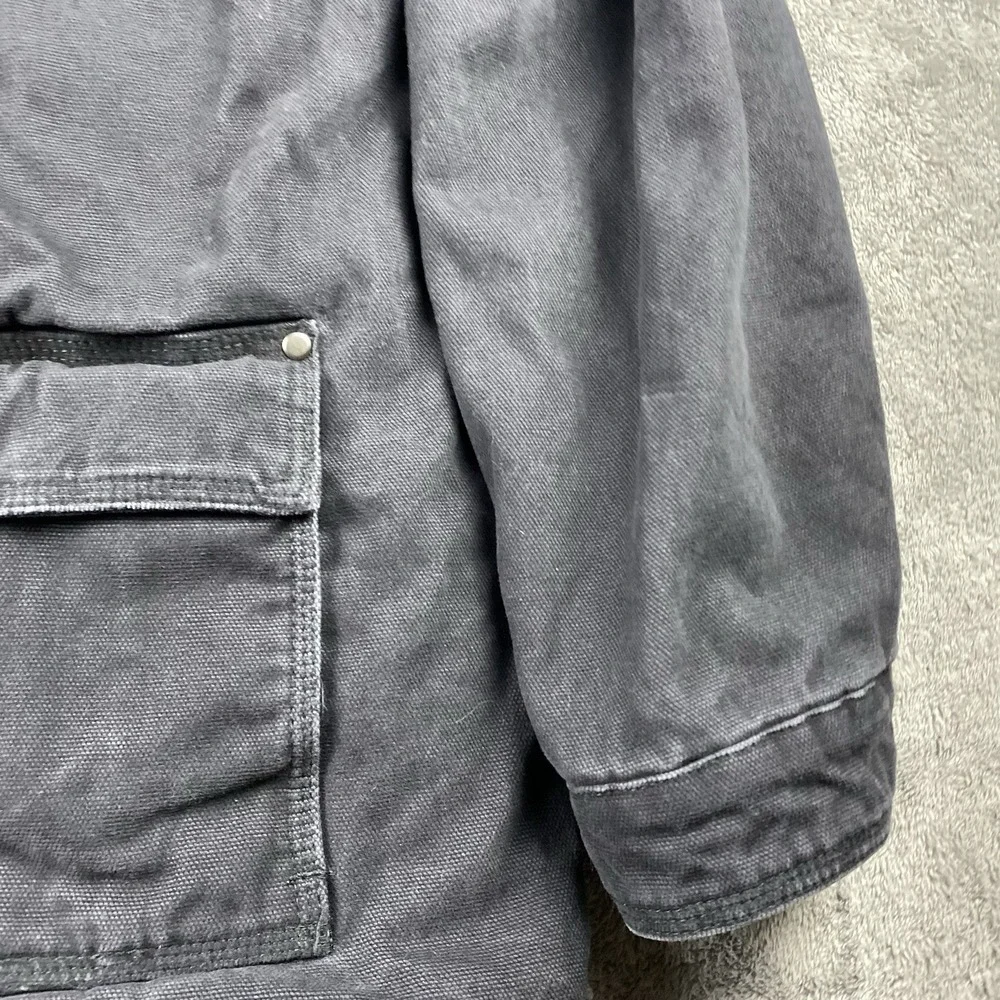 Levis Thick Coat‎ Full Zip Mens Large Black Long Sleeve